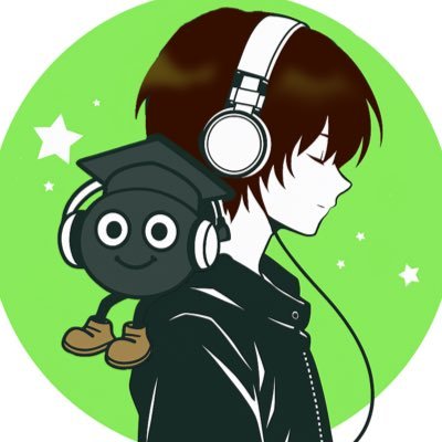 ヘッドホンで音楽を聴く、ありあけのキャラクター